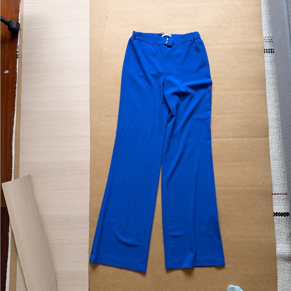 Alice + Olivia Cobalt Blue Trousers